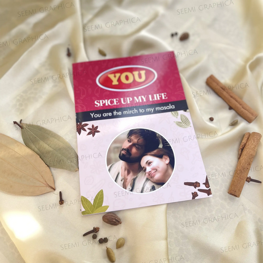 Desi Masala Recipe Greeting Card – Cute Pakistani Spices Greeting