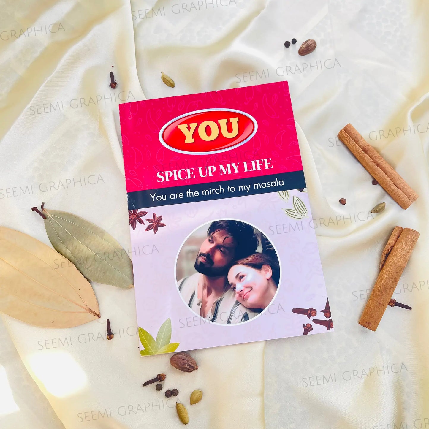 Desi Masala Recipe Greeting Card – Cute Pakistani Spices Greeting