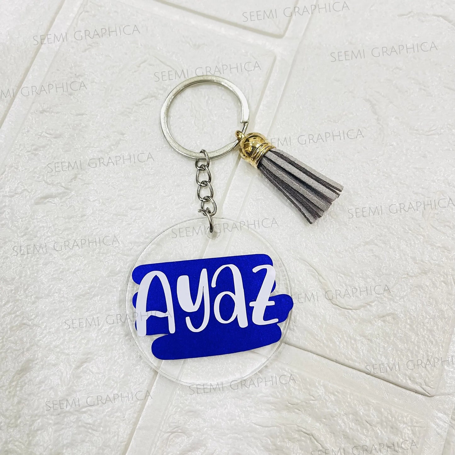 Personalized Name Keychain