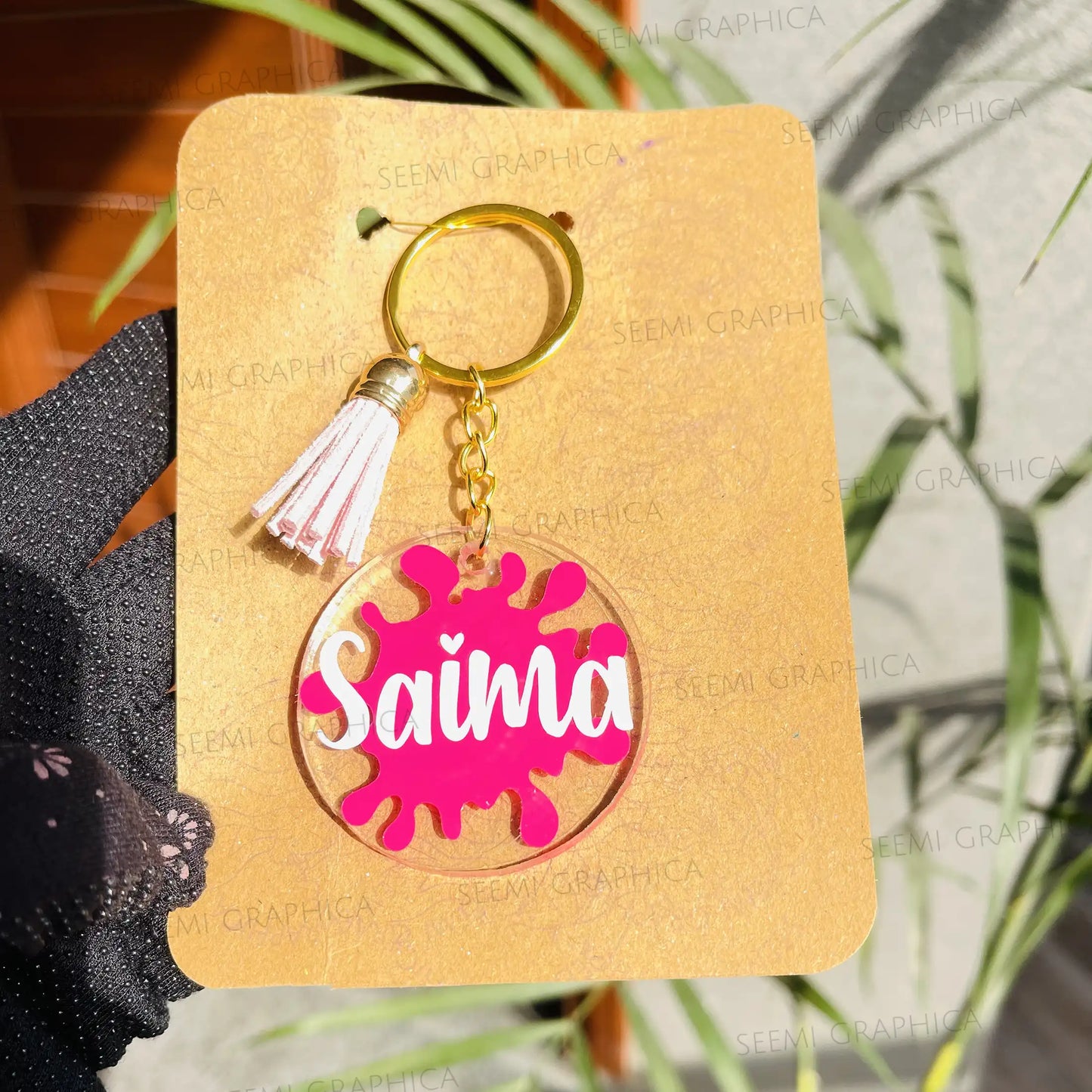Personalized Name Keychain