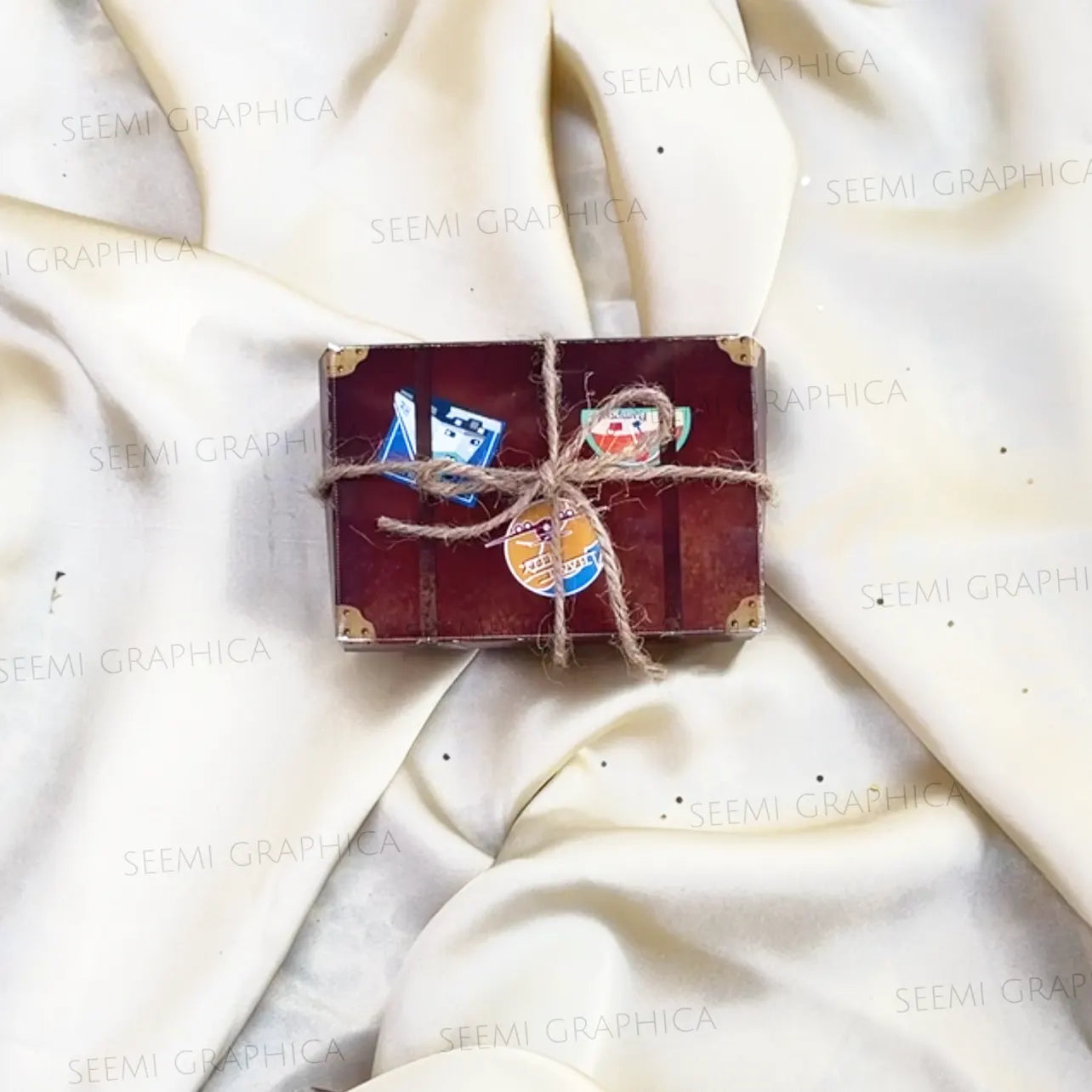 Customized Polaroid Cork Small Bottle