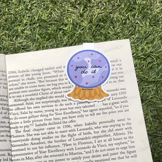 You Can Do It Magnetic Bookmark