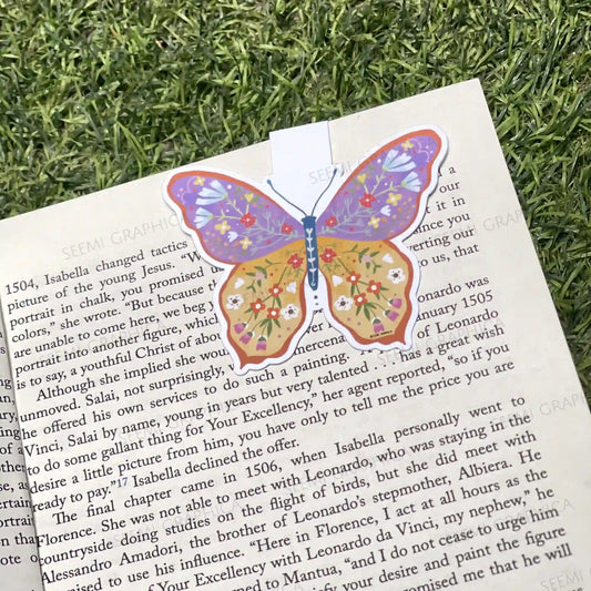 Butterfly Magnetic Bookmark