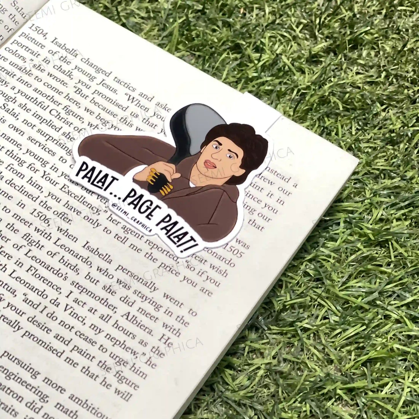 Palat Page Filmy Magnetic Bookmark