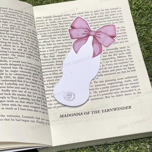 Coquette Bow Long Bookmark