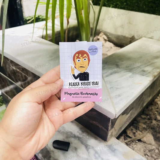 Reader Khush Hoa Filmy Magnetic Bookmark