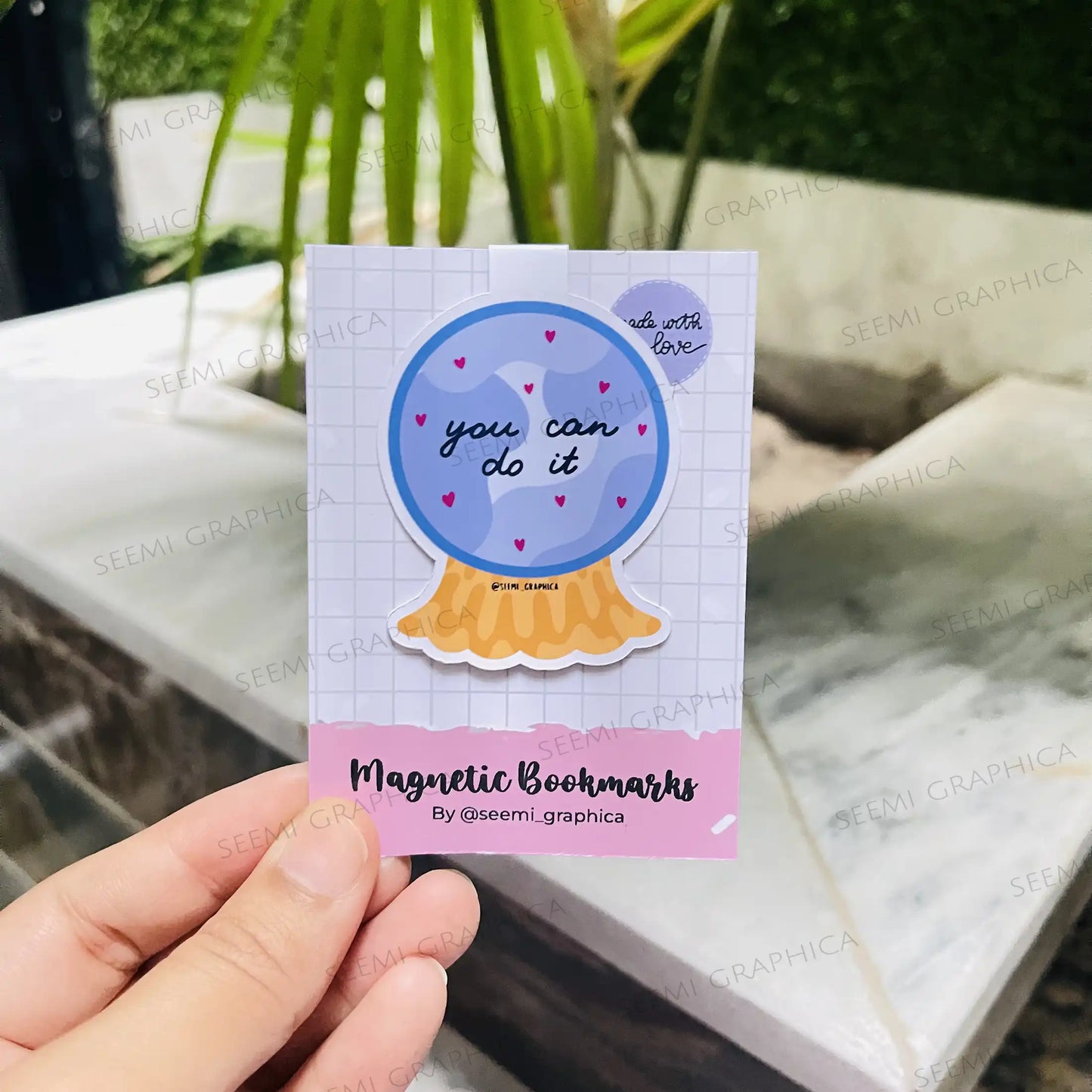 You Can Do It Magnetic Bookmark
