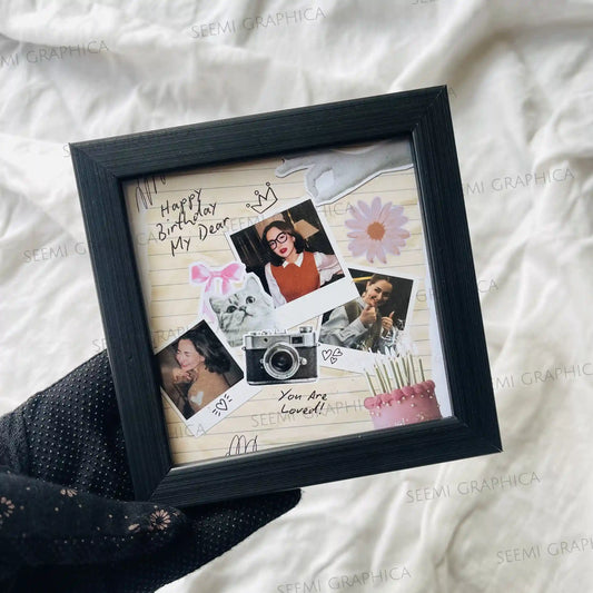 Mini Pookie – Retro Aesthetic Collage Frame