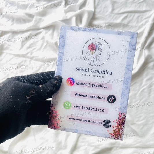 Business Glow Resin Sheen Art