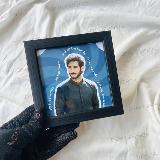 Mini Pookie Men’s Custom Photo Quote Frame