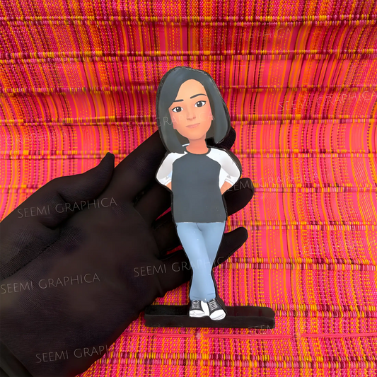 Custom 3D Muse Avatar Wooden