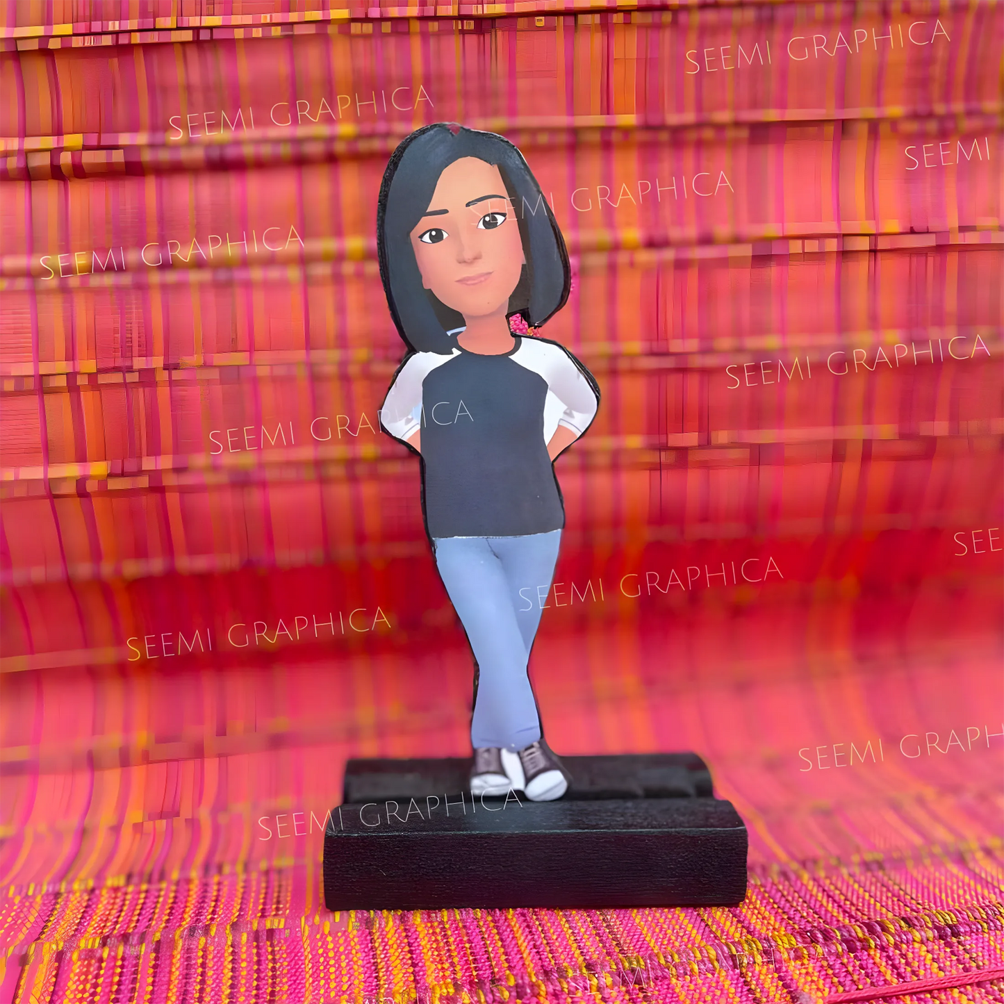 Custom 3D Muse Avatar Wooden
