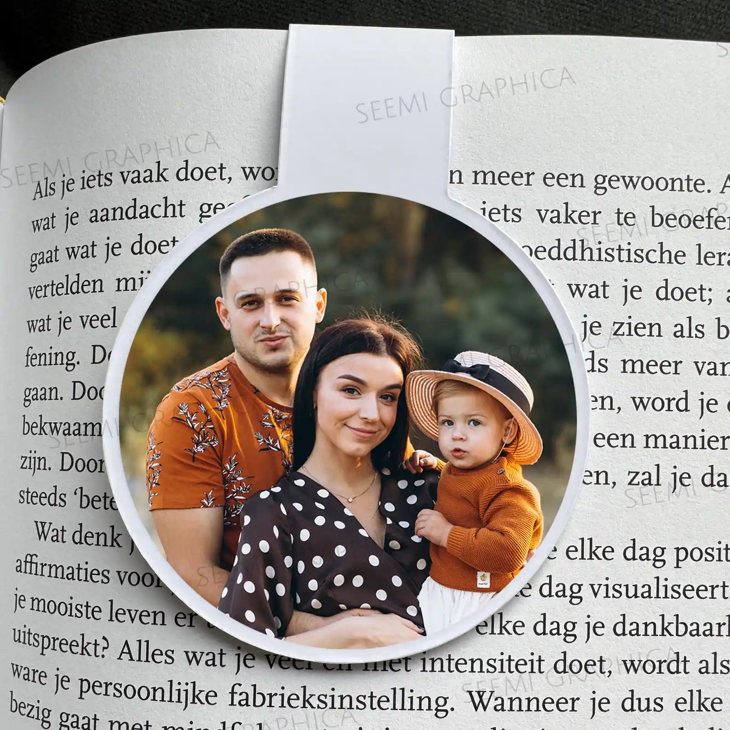 Make Your Own Photo Magnetic Bookmark | Customizable Page Marker
