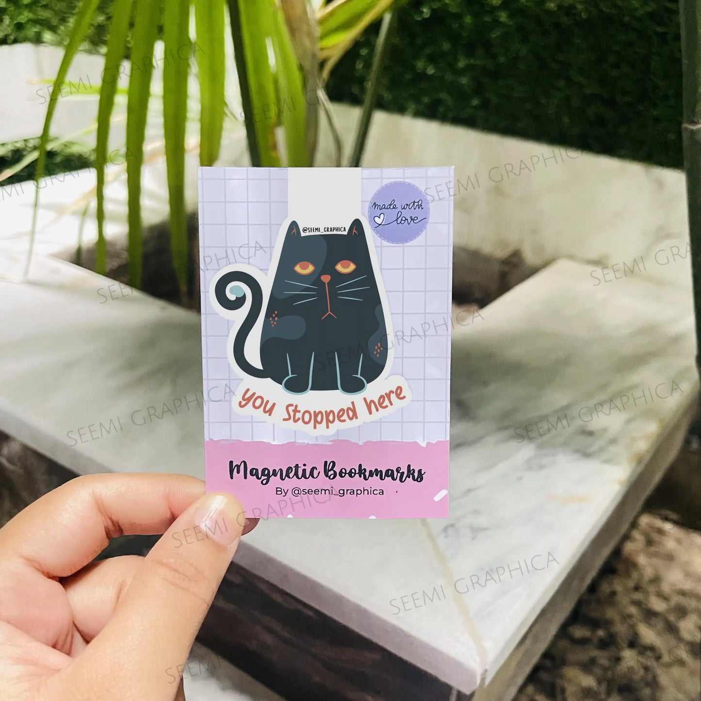 You Stopped Here Magnetic Bookmark
