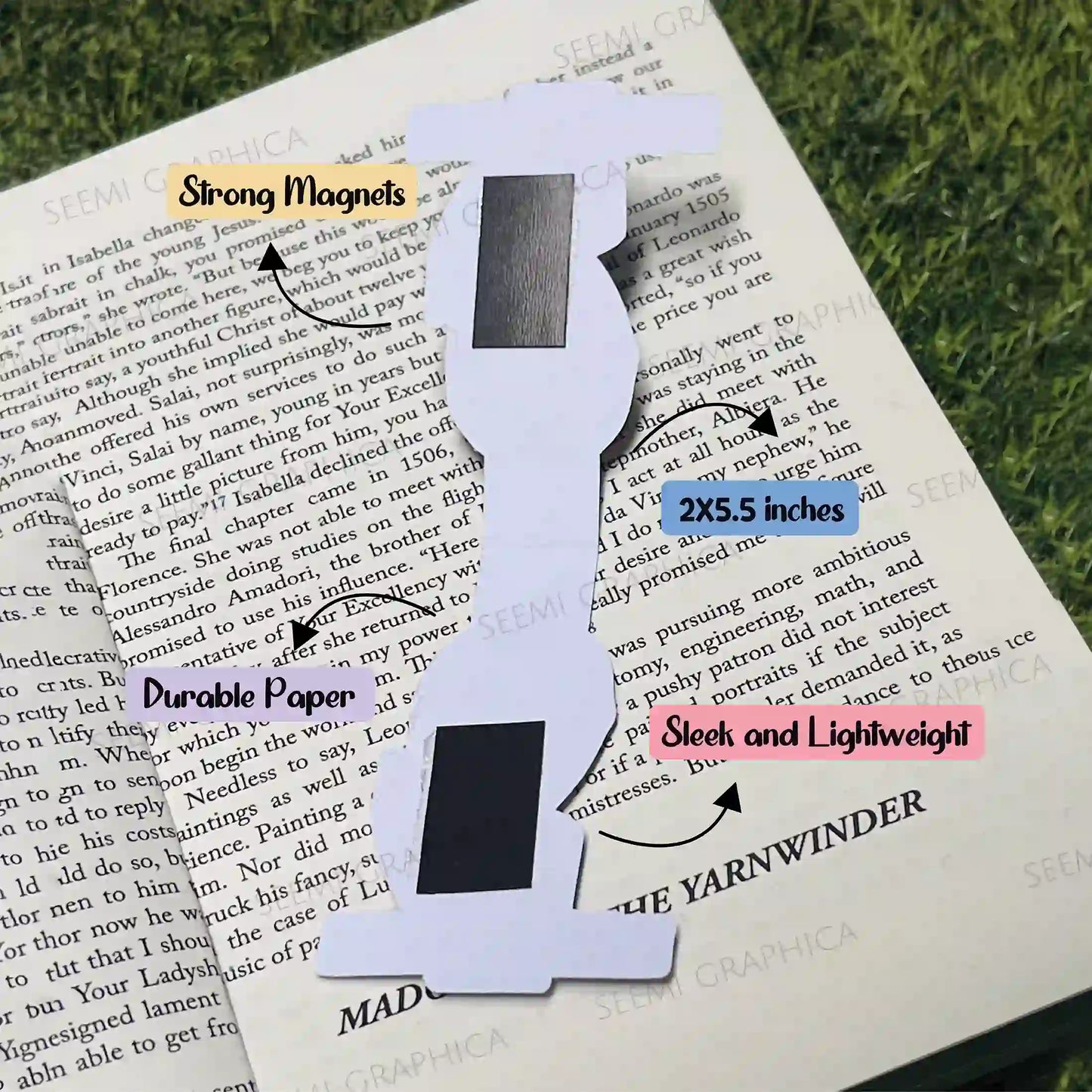 Palat Page Filmy Magnetic Bookmark