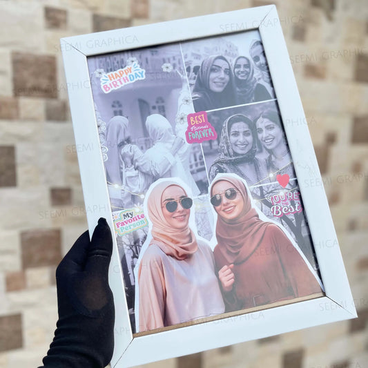 Friendship Collage Aesthetic Frame