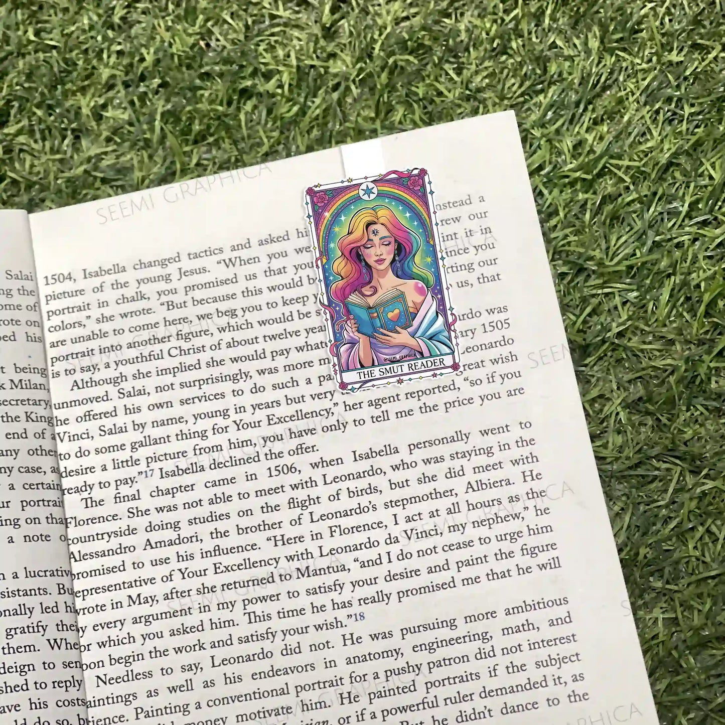 The Smut Reader Magnetic Bookmark