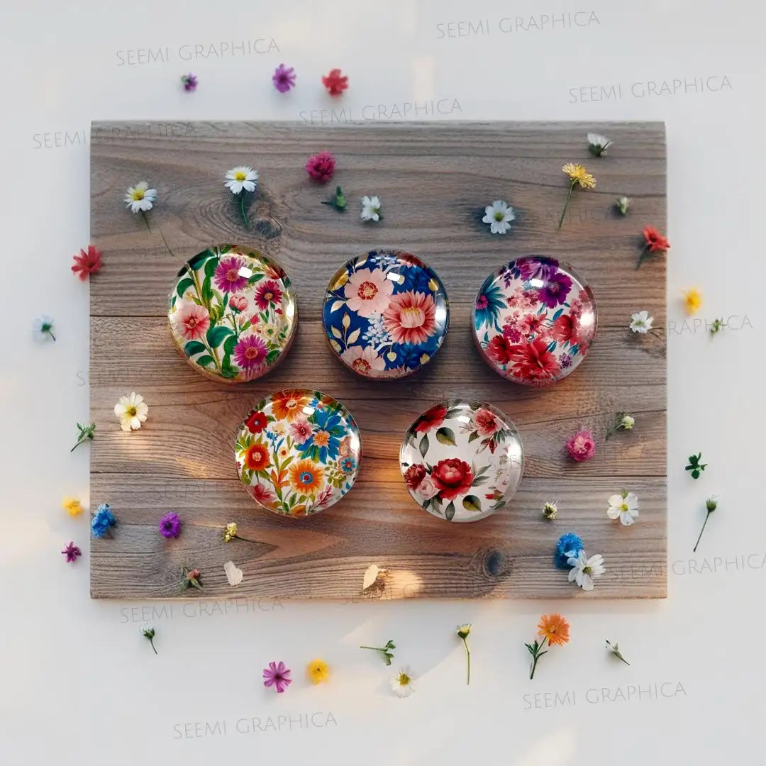 Handmade Glass Magnet