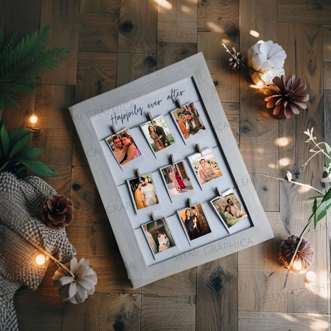 Custom 3D Polaroid-Style Photo Frame