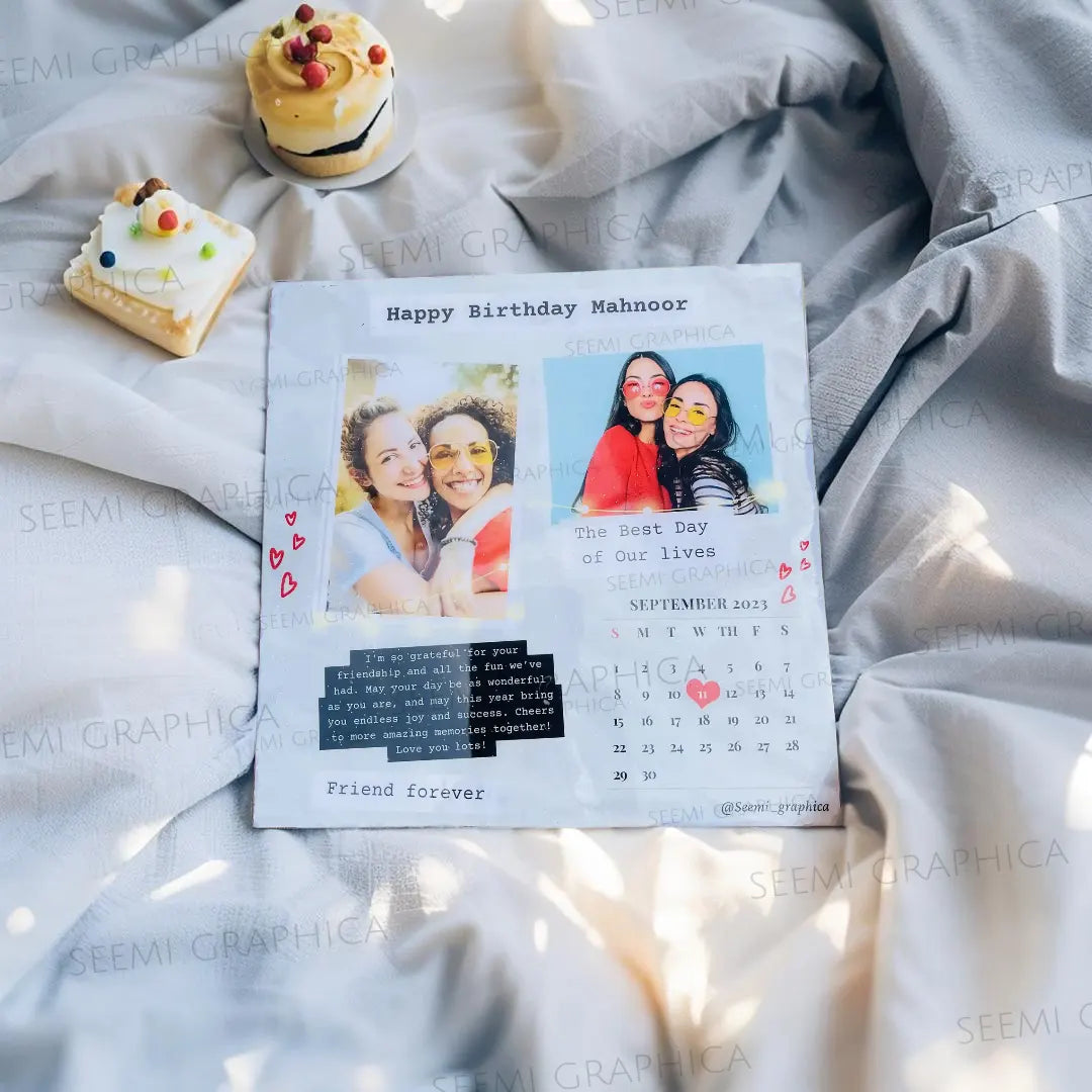 Birthday Resin Sheen Photo