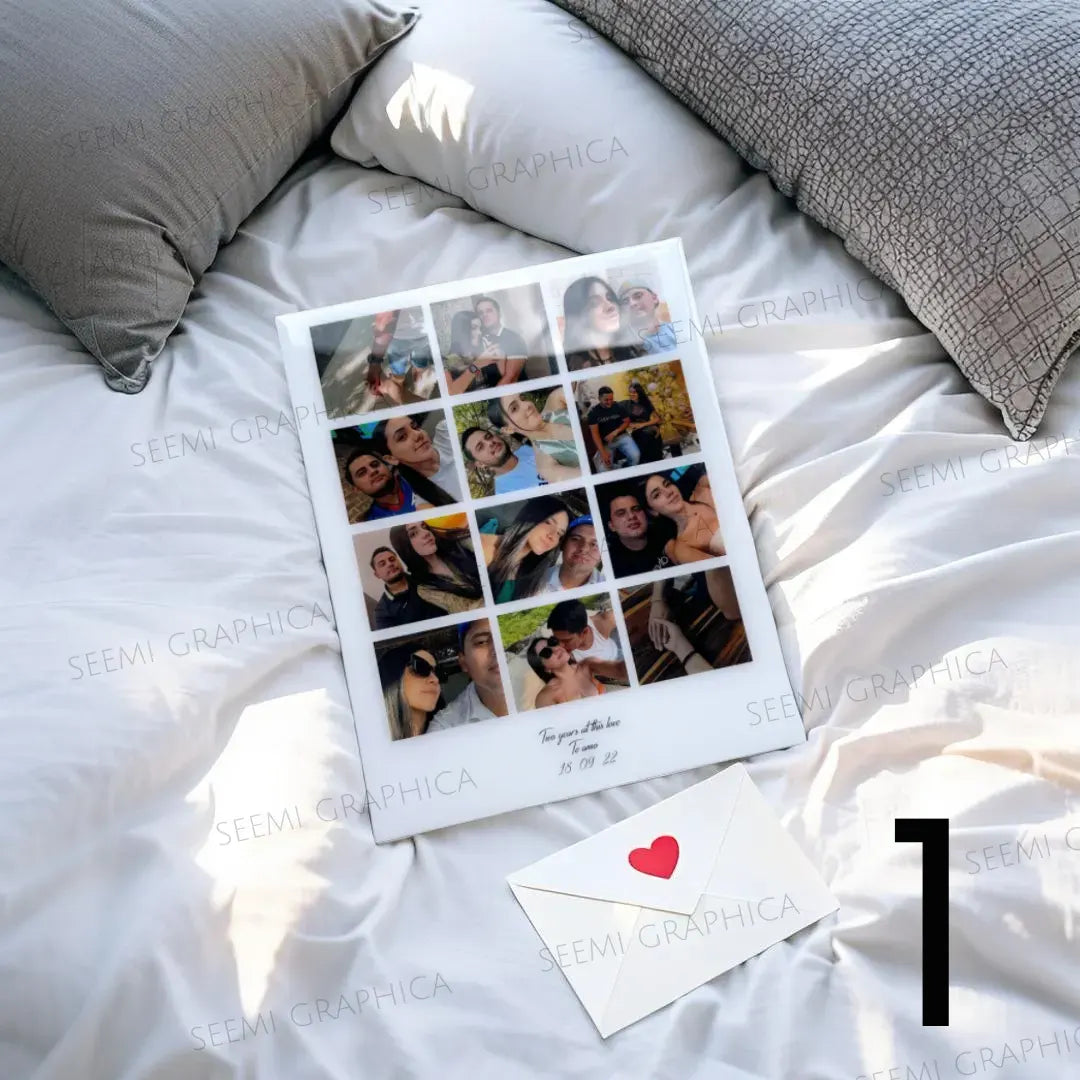Collage Photo Resin Sheen Photo
