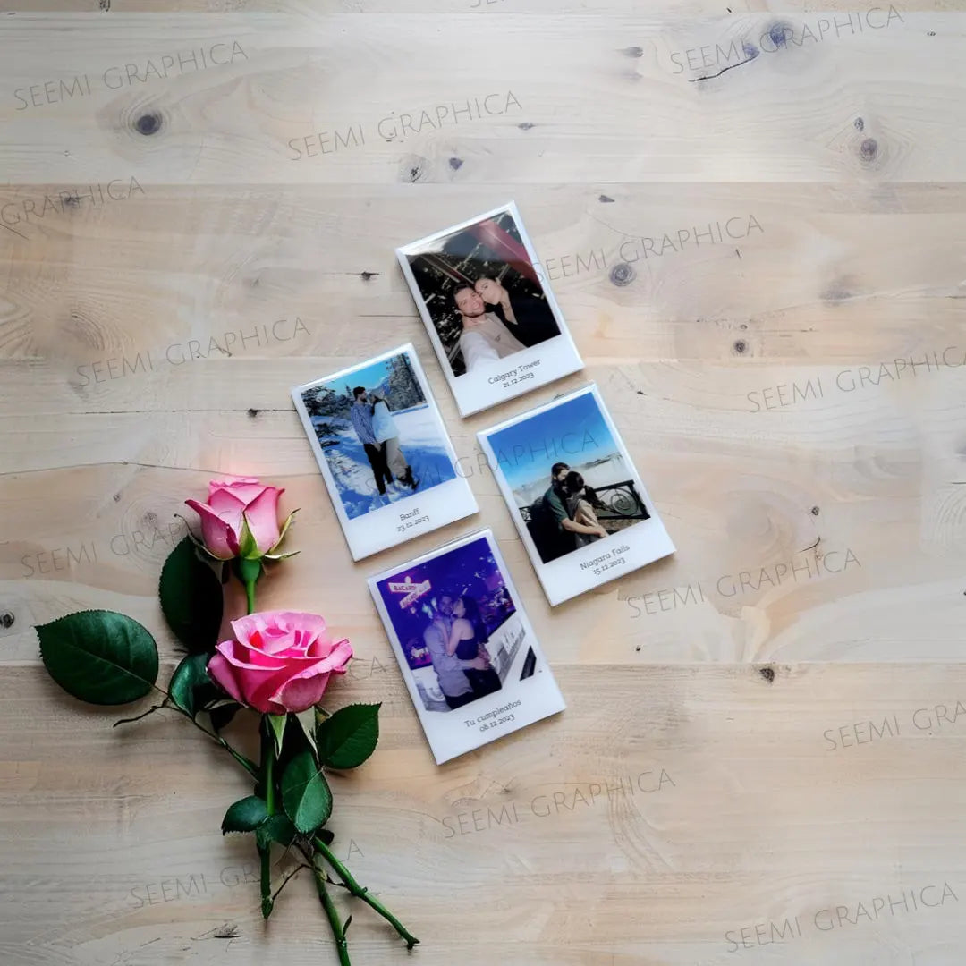 Polaroid Resin Sheen Glossy Photos Tiles