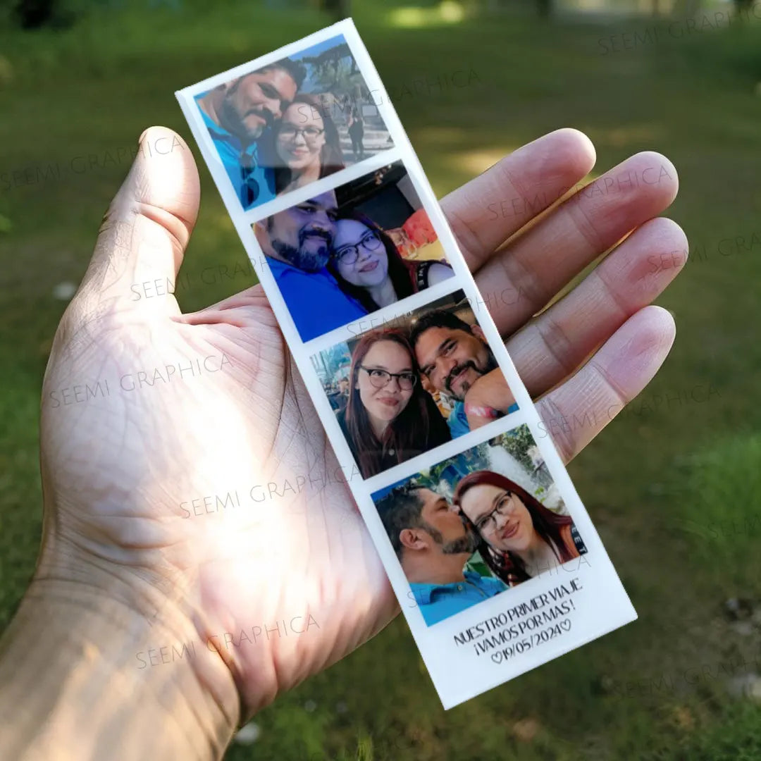 Long Polaroid Resin Sheen Photo