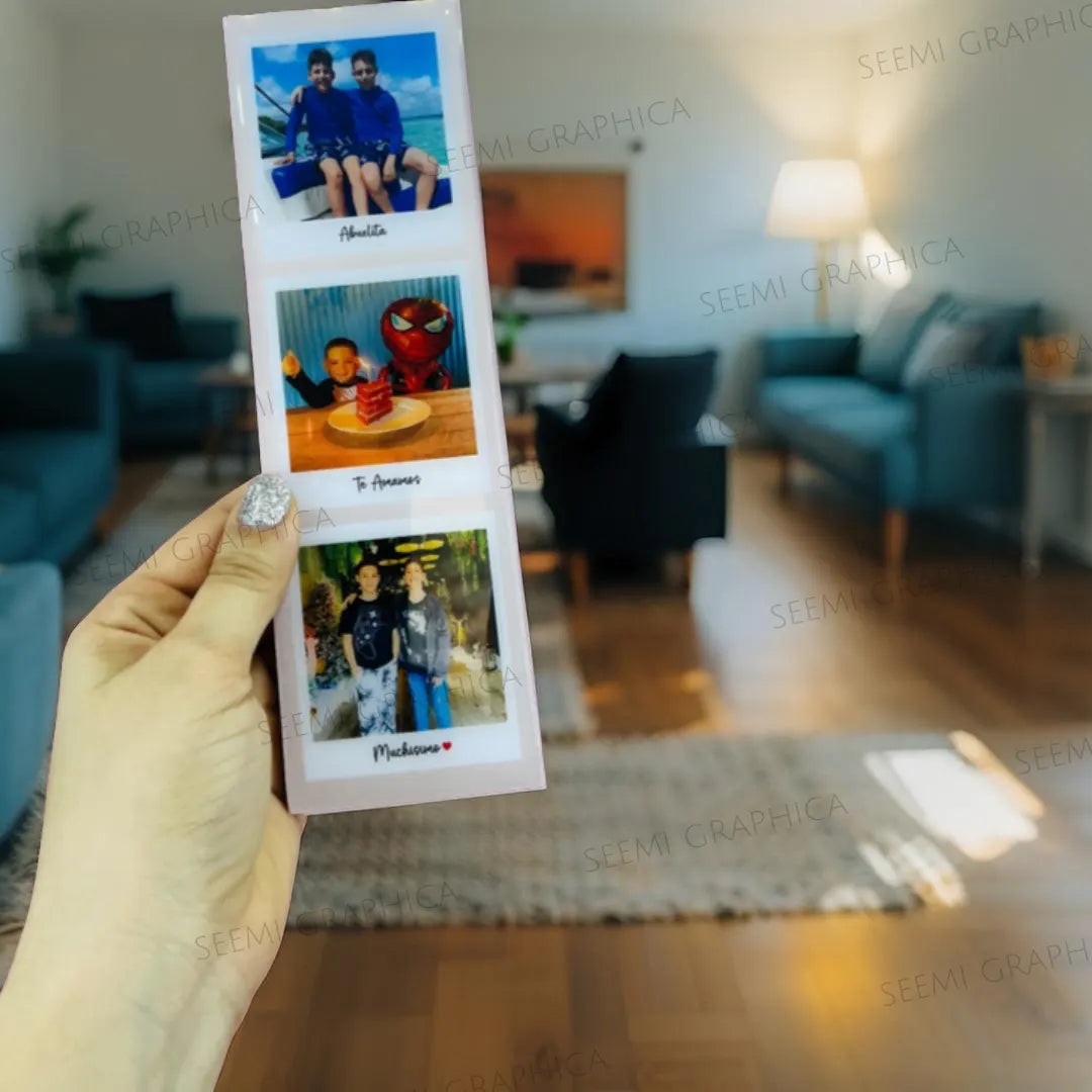 Long Polaroid Resin Sheen Photo