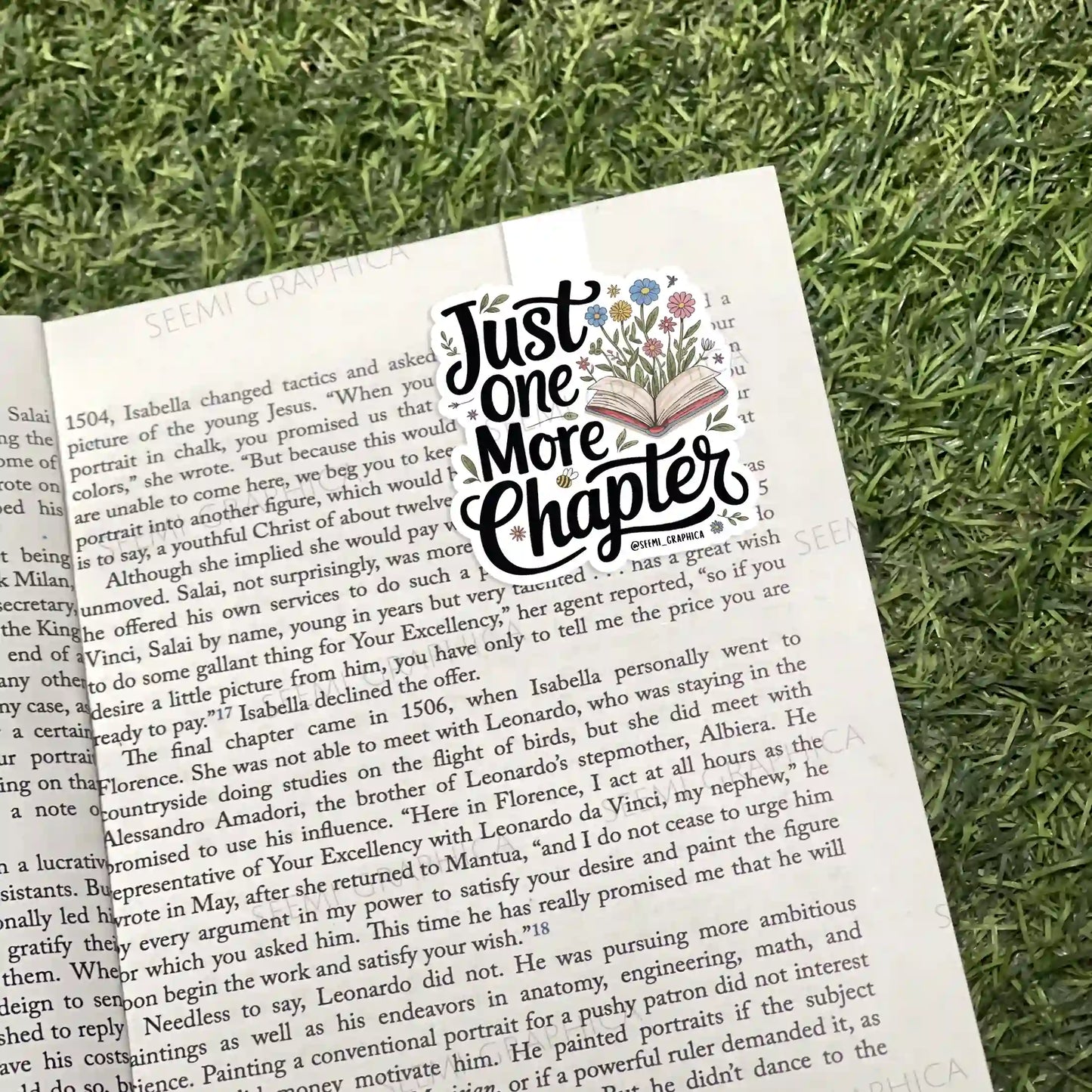 You Stopped Here Magnetic Bookmark