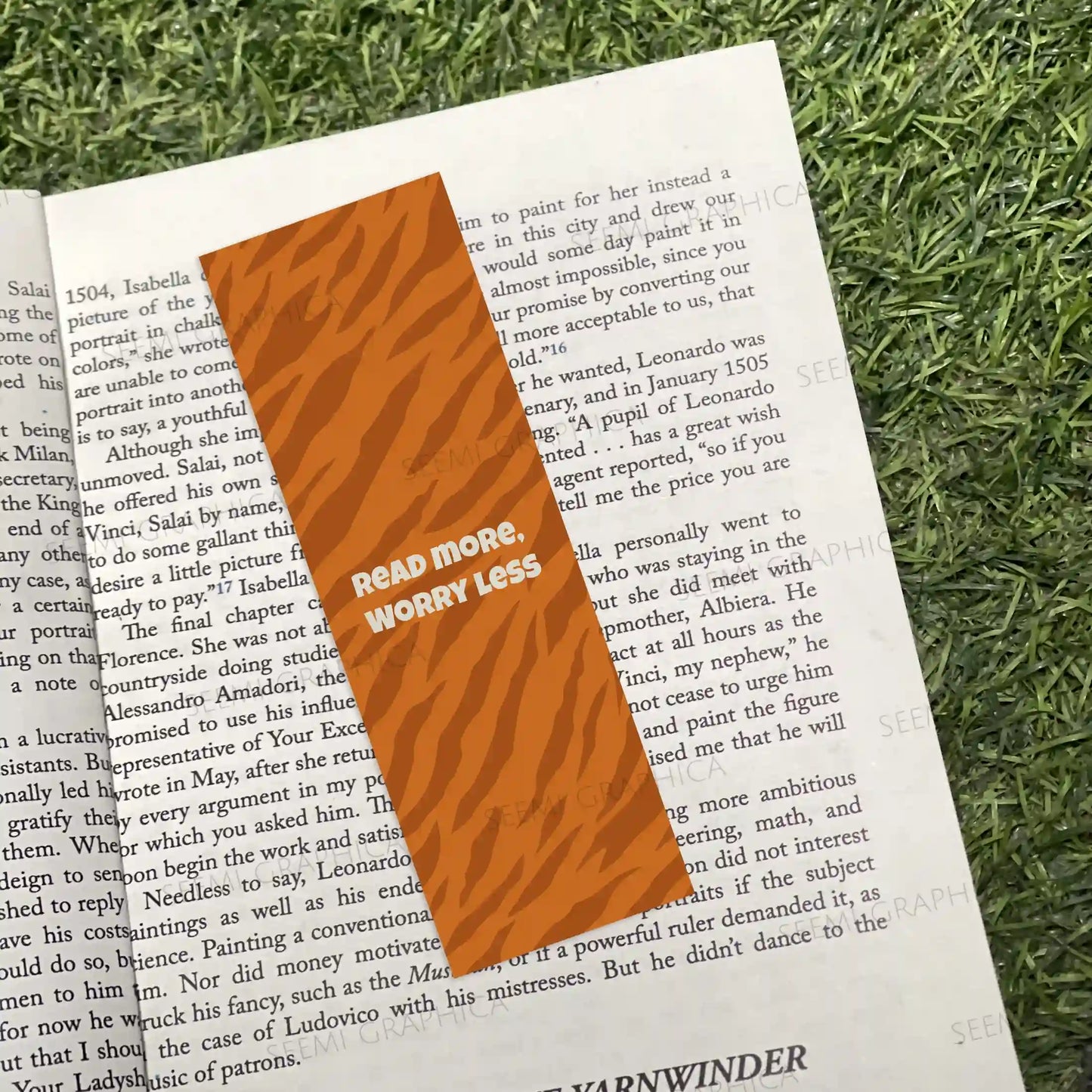 Read More Worry Less Long Bookmark