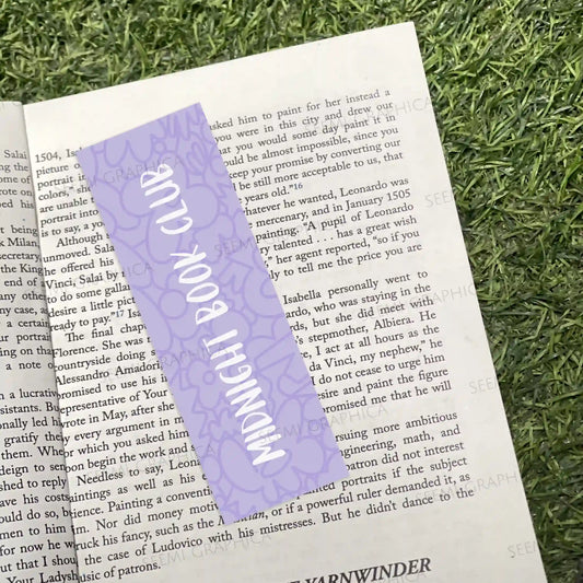 Midnight Book Club Long Bookmark