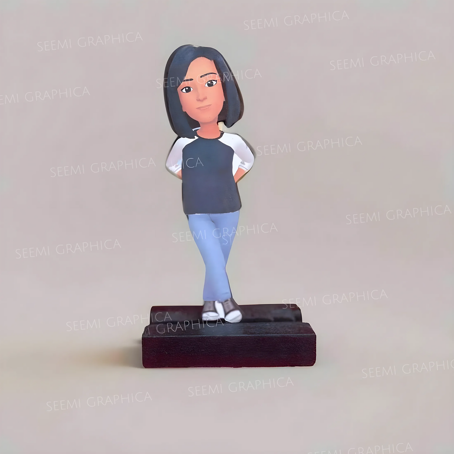 Custom 3D Muse Avatar Wooden