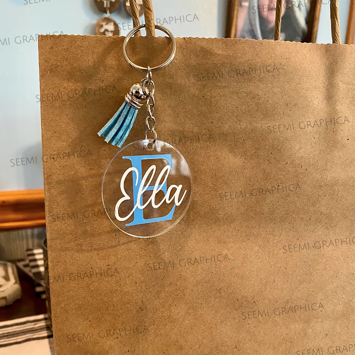 Personalized Name Keychain