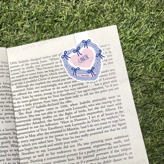 Custom Zodiac Magnetic Bookmark