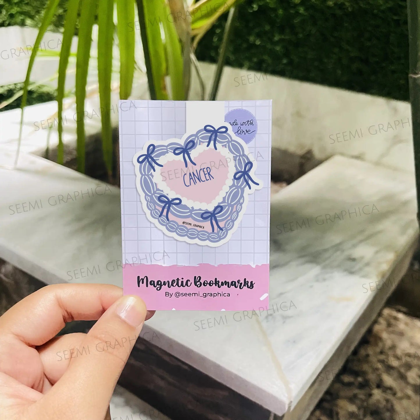 Custom Zodiac Magnetic Bookmark