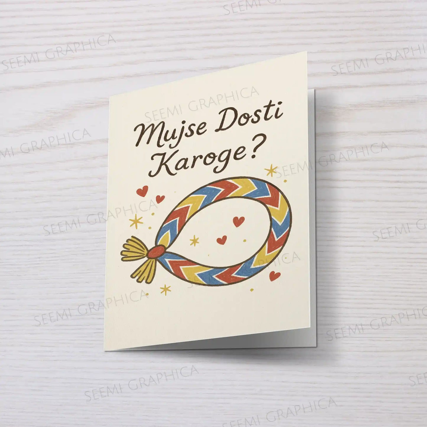 Mujse Dosti Karoge Card