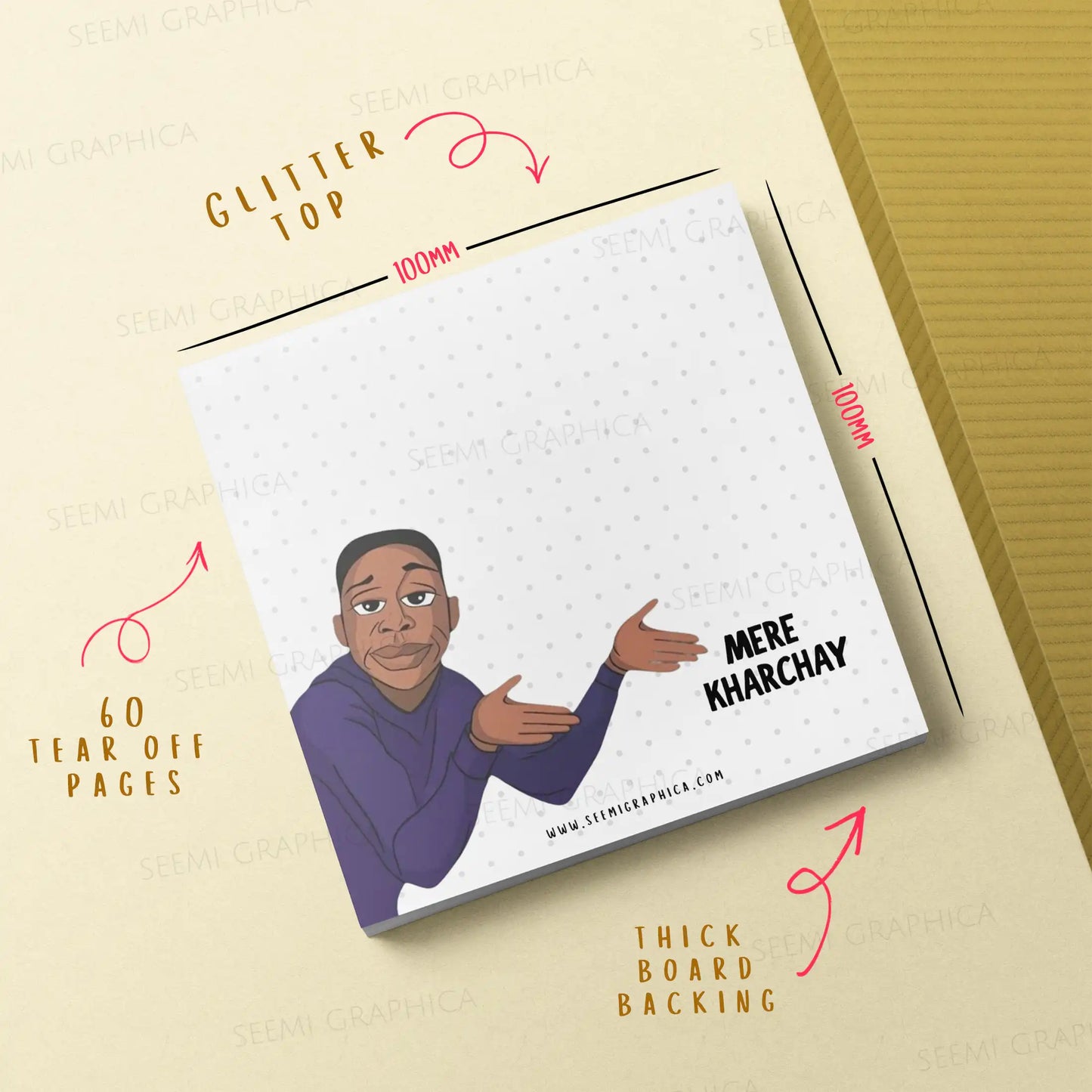 Mere Kharchay - Tearoff Memopad