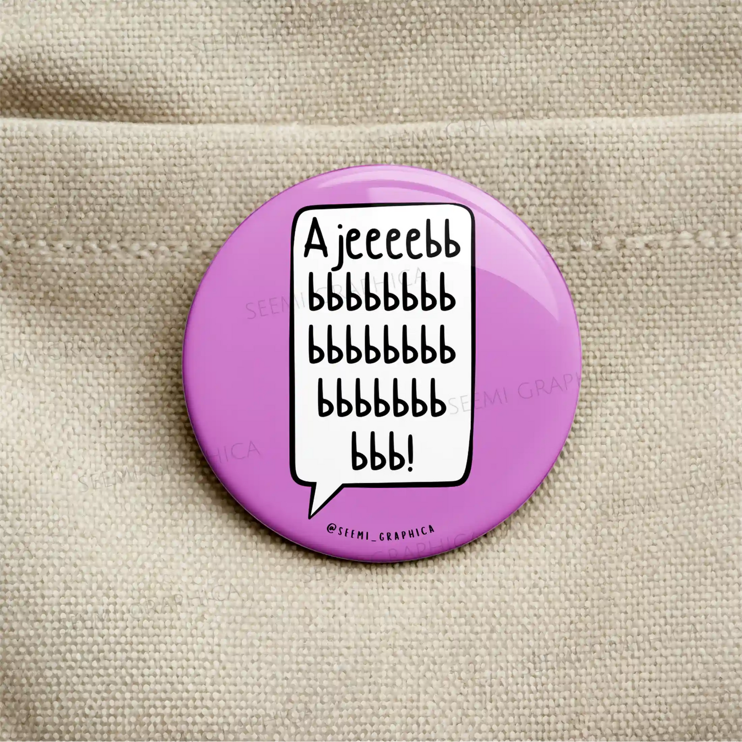 Ajeeb - Pin Badge