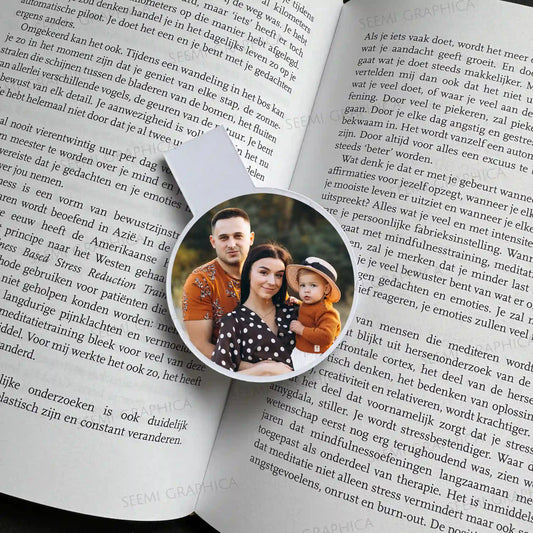 Make Your Own Photo Magnetic Bookmark | Customizable Page Marker