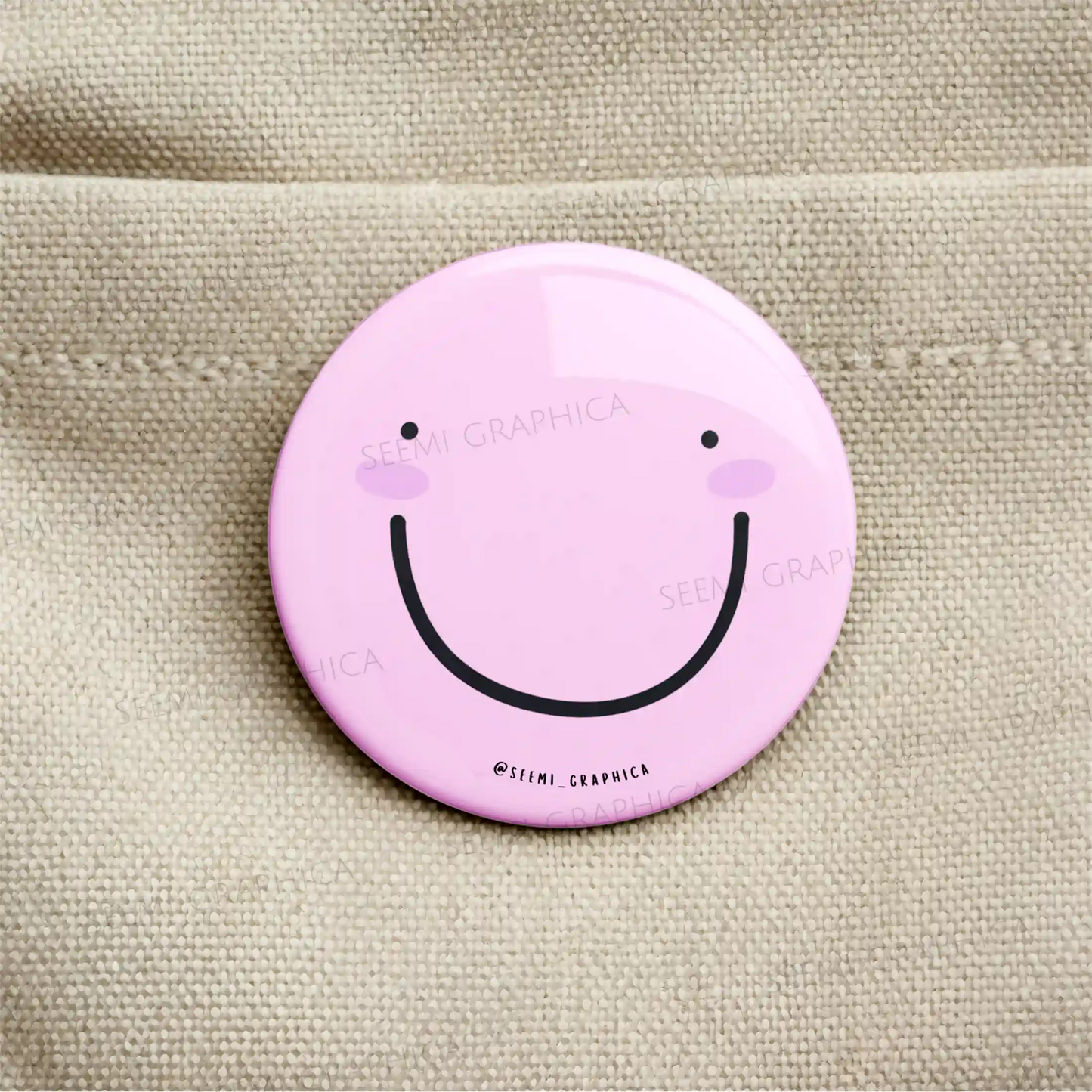 Smile - Pin Badge