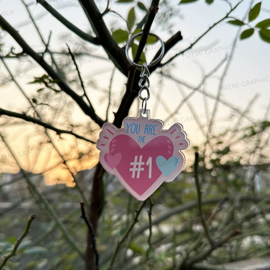 You are the one – Acrylic Keychain