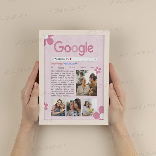 Google Frame Customizable – World’s Best Mother