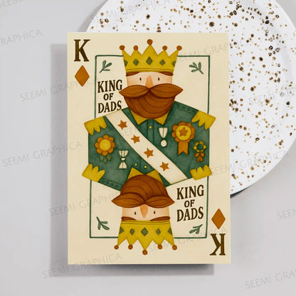King Of Dads Card