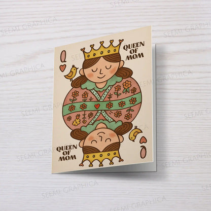 King Of Queen Card