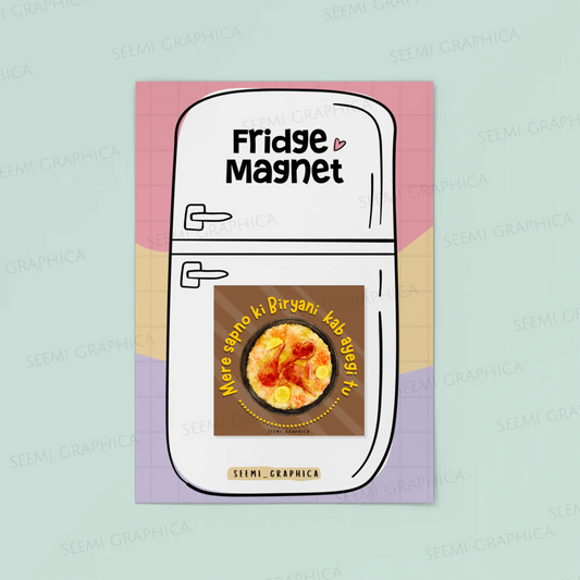 Biryani Fridge Magnet