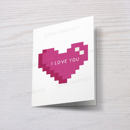 I Love You Card