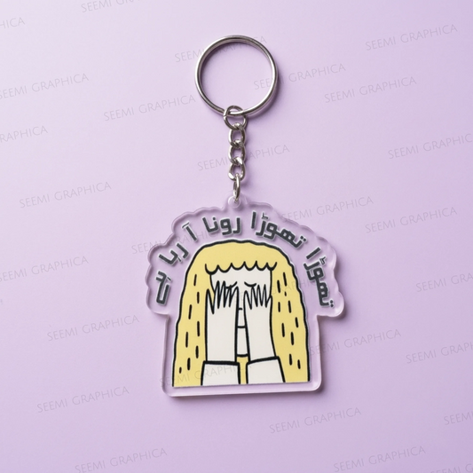 Thora Thora Rona Araha Hai Funny – Acrylic Keychain