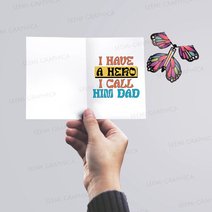 Father's Day Butterfly Card