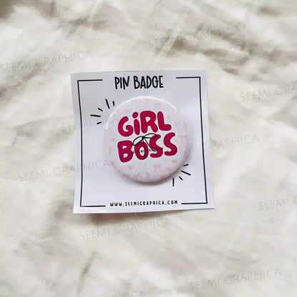 Girl Boss - Pin Badge