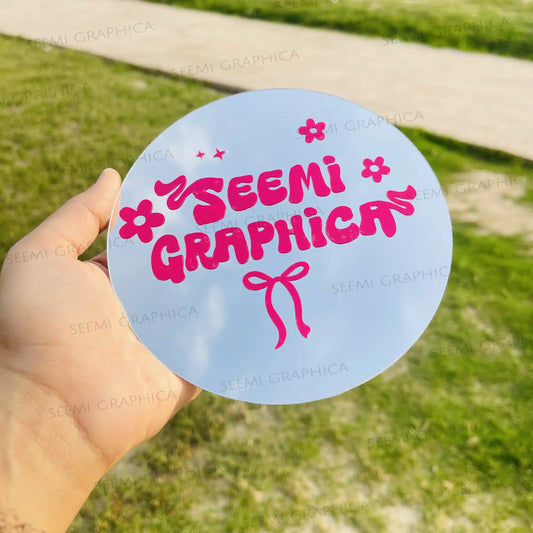 Custom Echo Mirror – Personalize with Your Own Affirmation